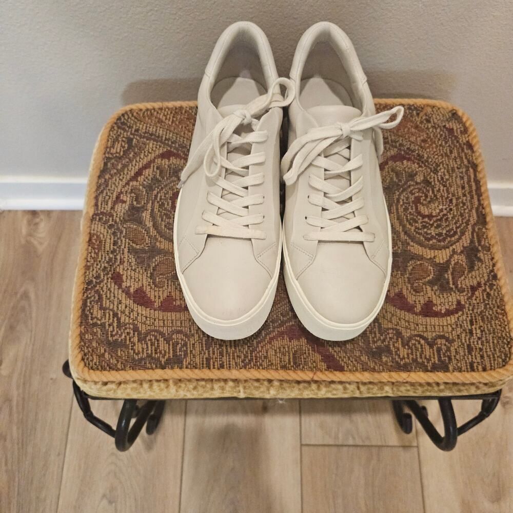 Vince Women's Fulton Leather Platform Sneakers Size 8 - Picture 2 of 9